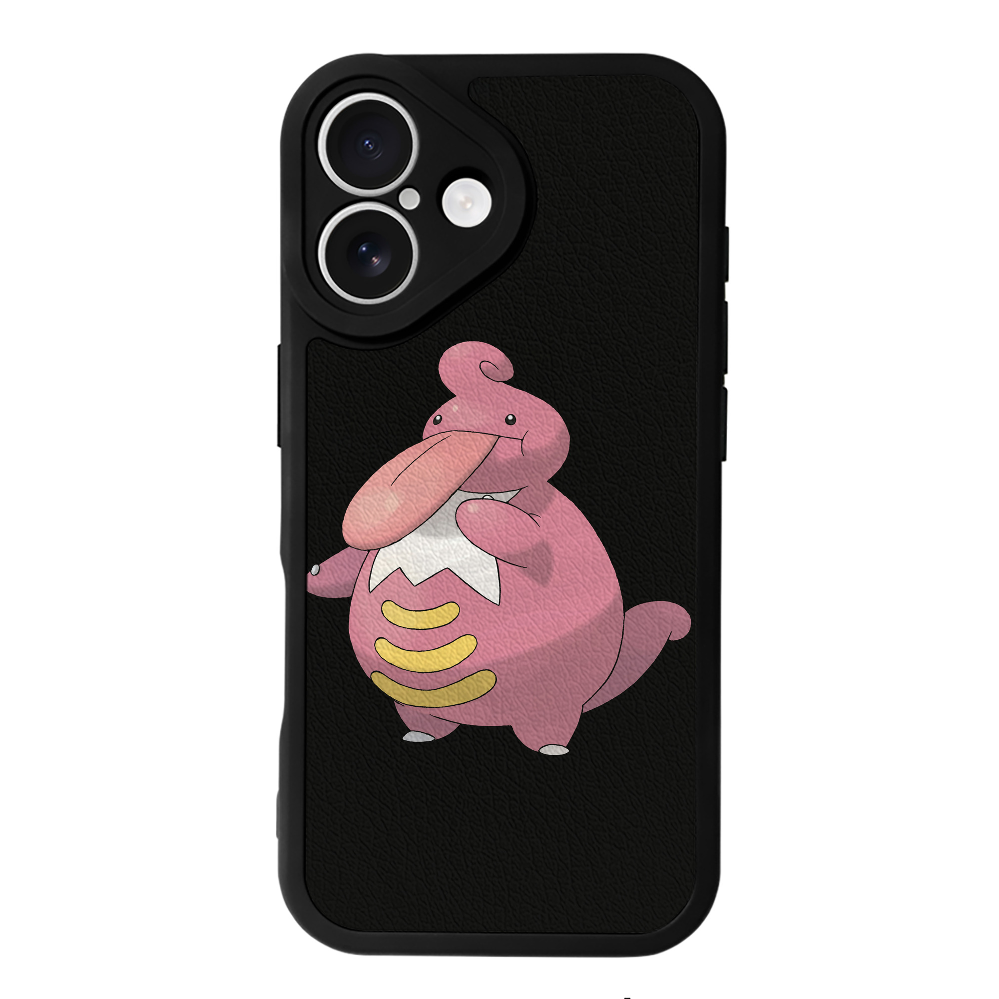 （画像用） ポケットモンスター Pokémon 【iPhone 16シリーズ対応】シリコンスマホケース（レザー調） 材質：シリコン